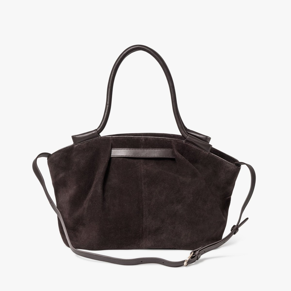 Sac Cabas en cuir AURORA marron fonce, BOCAGE