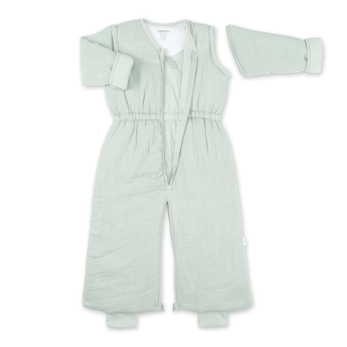 Gigoteuse jambes séparables hiver - TOG 2.5 Douillet d’hiver amande, BEMINI