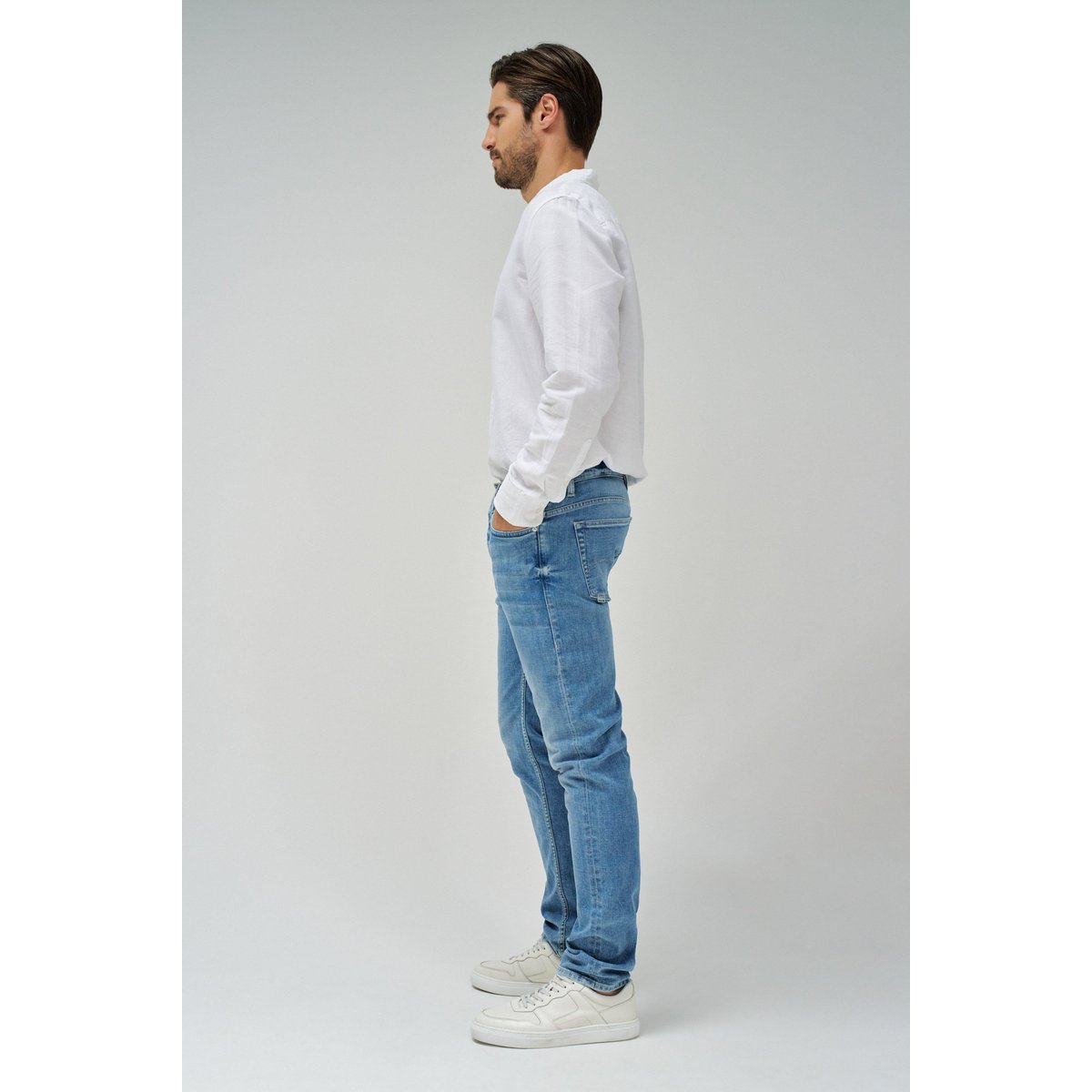JEAN SLIM FIT bleu turquoise, SALSA JEANS