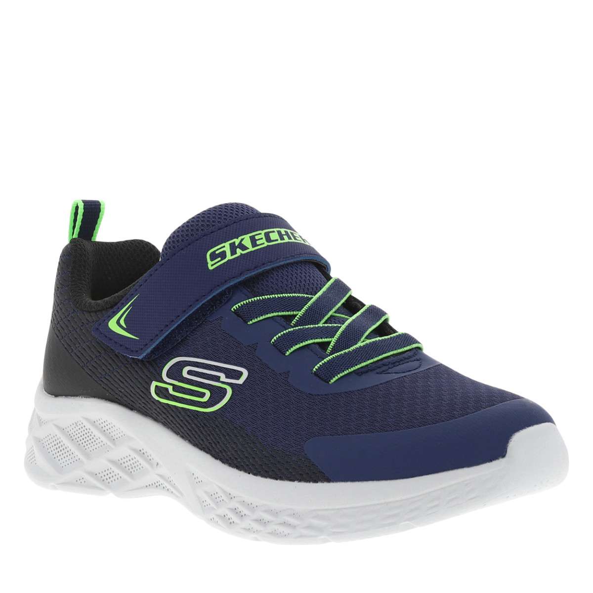 Baskets Microspec II - Zovrix bleu, SKECHERS