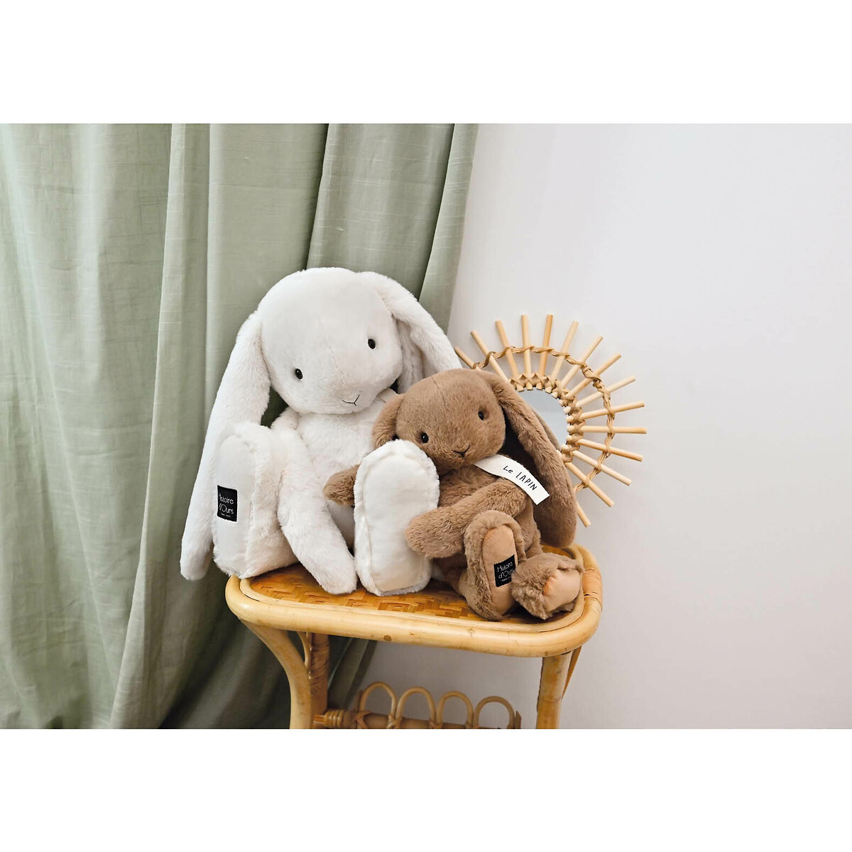 Doudou Lapin 32cm noisette, HISTOIRE D'OURS