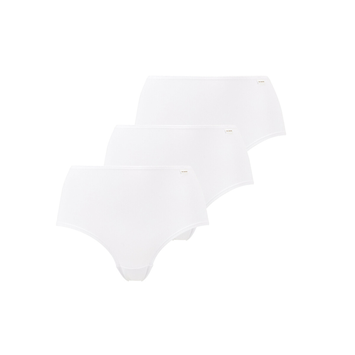Set van 3 hipsters Simplement Coton wit, SANS COMPLEXE