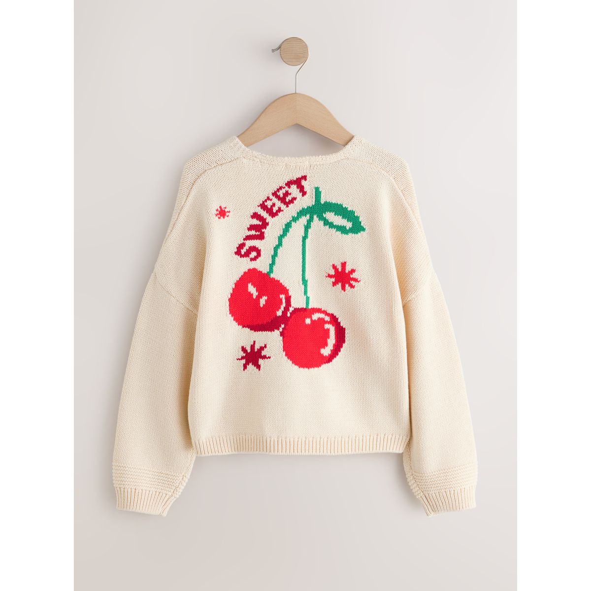 Cardigan à motif cerise écru, NEXT