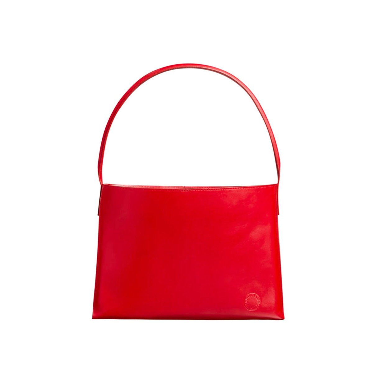 Sac cabas cuir Léonore grand format rouge, INES DE LA FRESSANGE PARIS