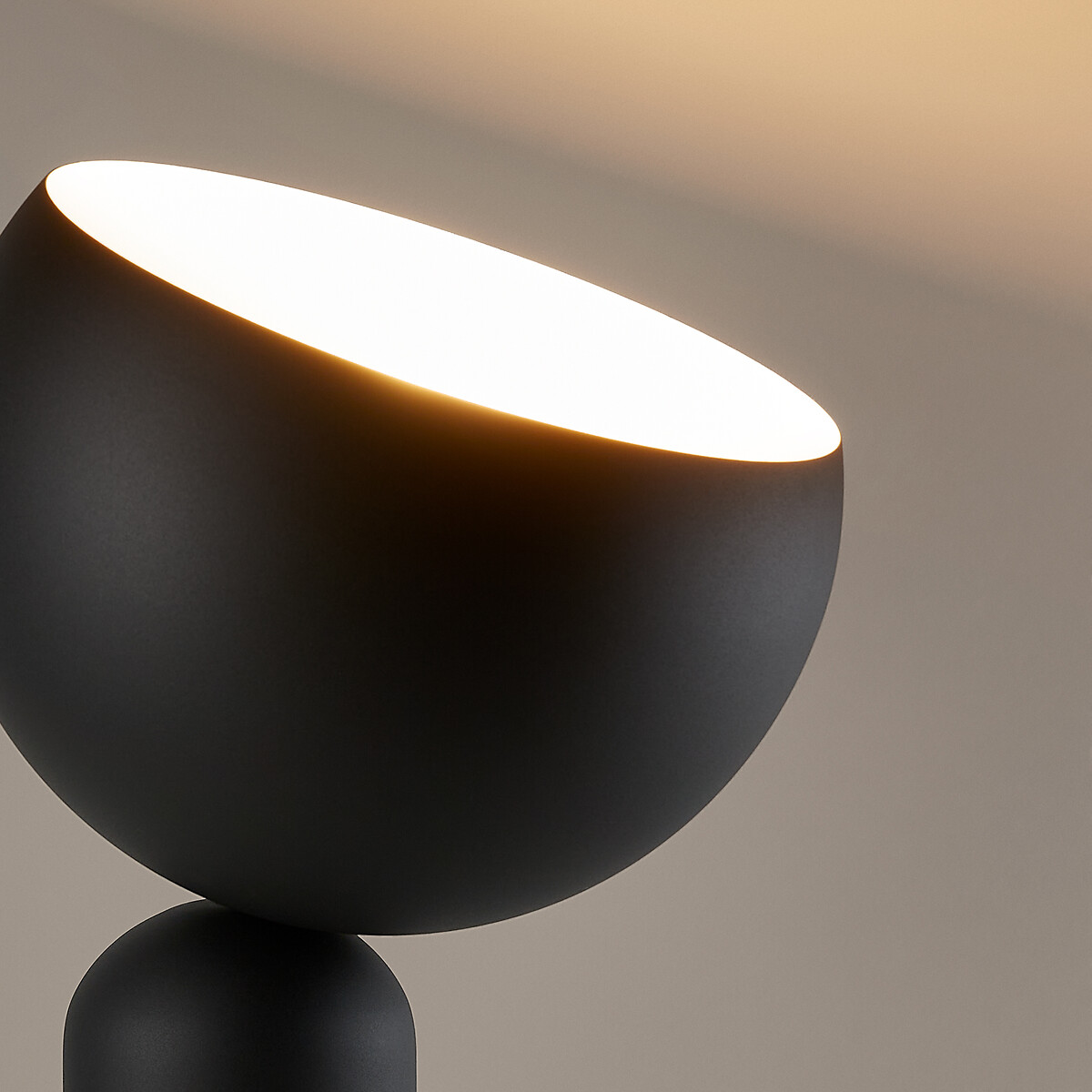 Candeeiro de mesa orientável, em ferro, Zinor preto , LA REDOUTE INTERIEURS