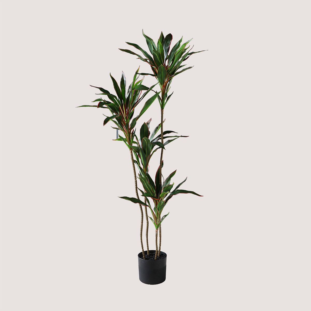 120cm Real Touch Artificial Red Dracaena red, SO'HOME