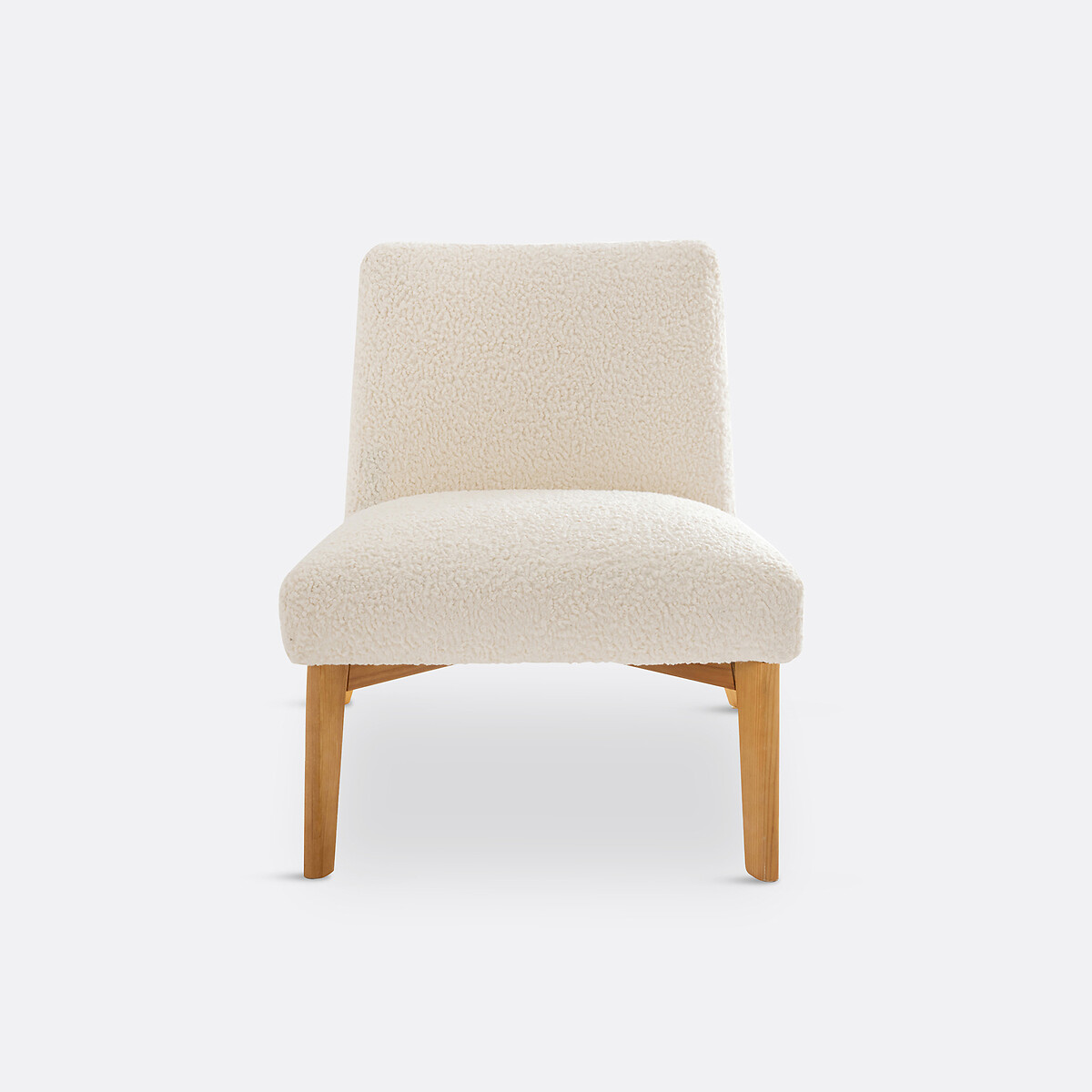 Fauteuil bouclette Jymari ecru, LA REDOUTE INTERIEURS