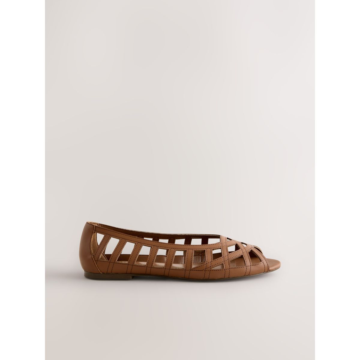 Chaussures à bout ouvert forever comfort® marron fauve, NEXT