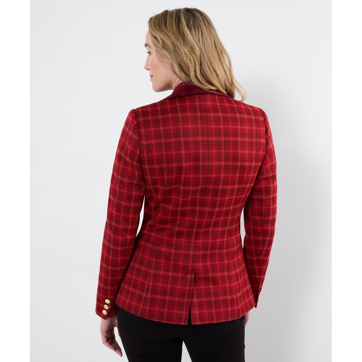 Veste à Carreaux Dahlia orange, JOE BROWNS