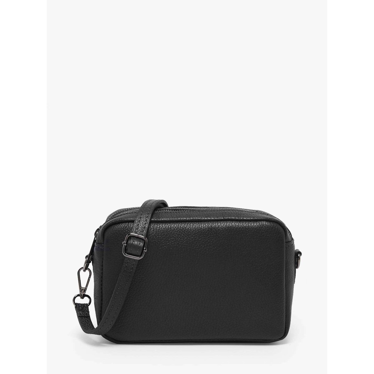 Sac bandoulière Caviar cuir nero, MILANO