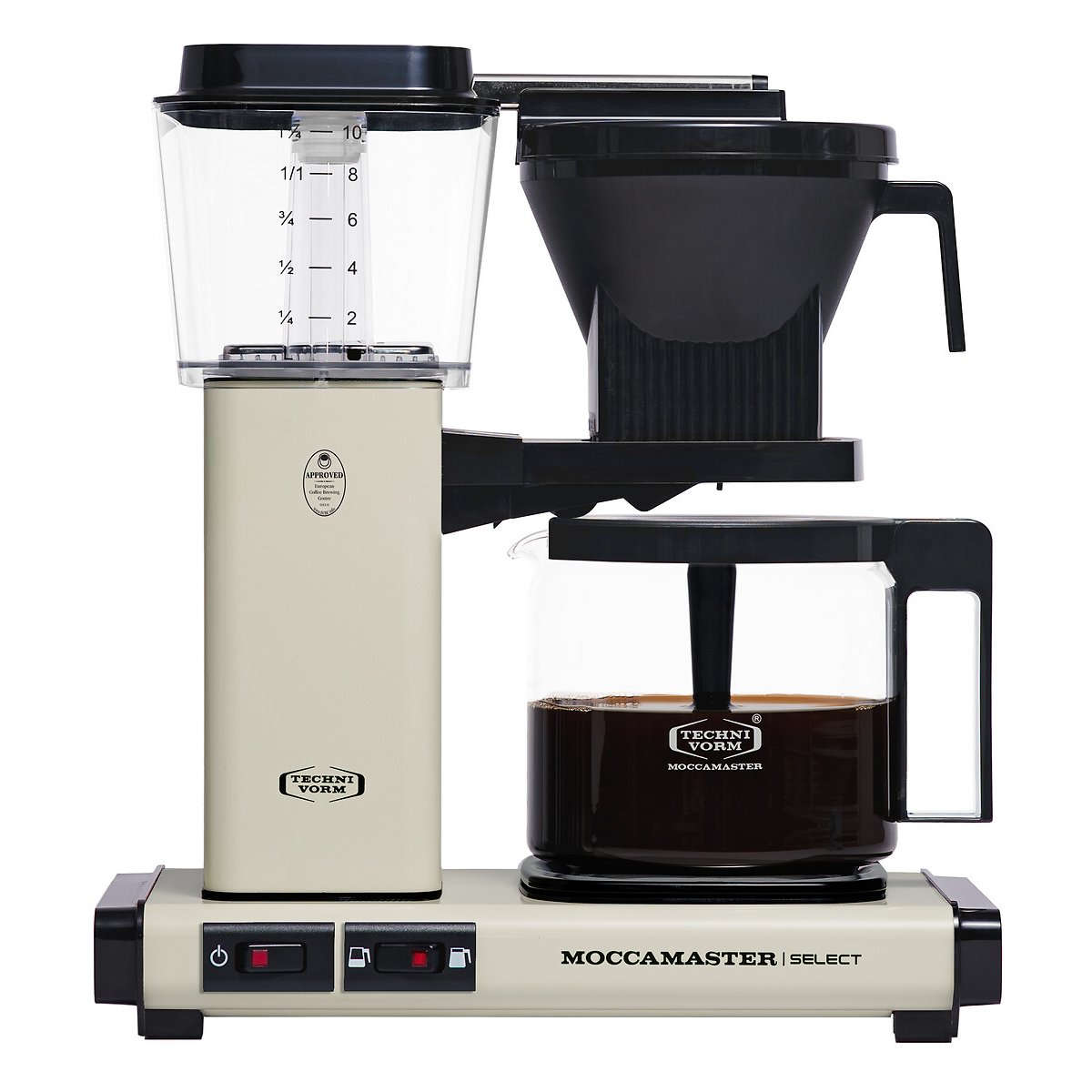 KBG Select Filter Coffee Machine white, MOCCAMASTER