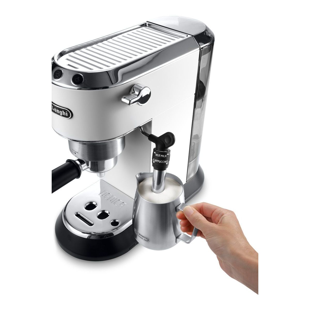 Machine à expresso EC695.W Dedica blanc blanc, DELONGHI