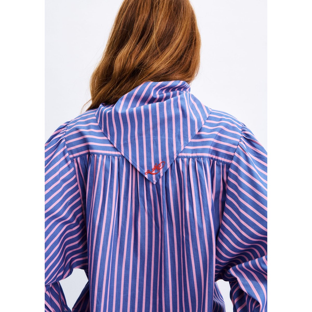Chemise Guri en coton GURI rose, FRNCH