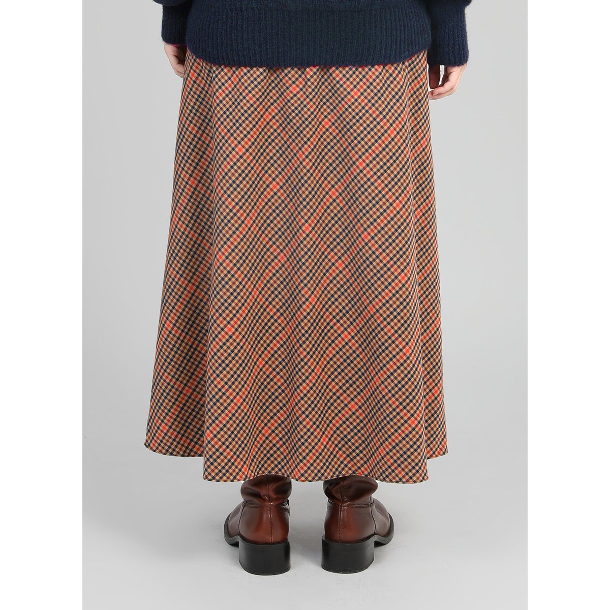 Jupe Midi JALINA caramel, AN'GE