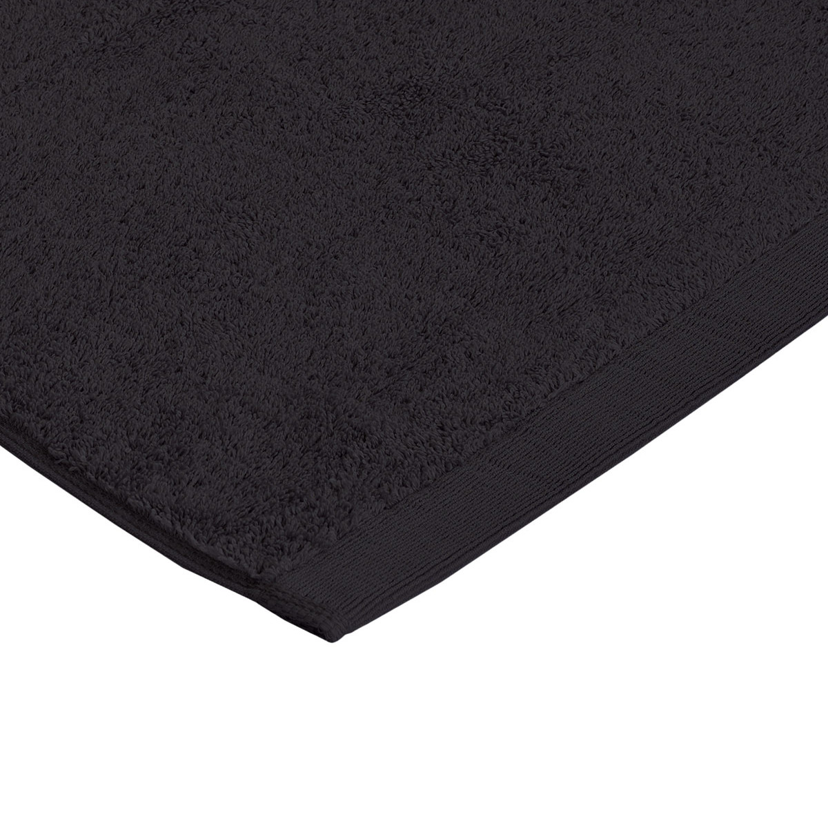Lot de 2 draps de bain 500 g/m² STUDIO carbone, SENSEI MAISON
