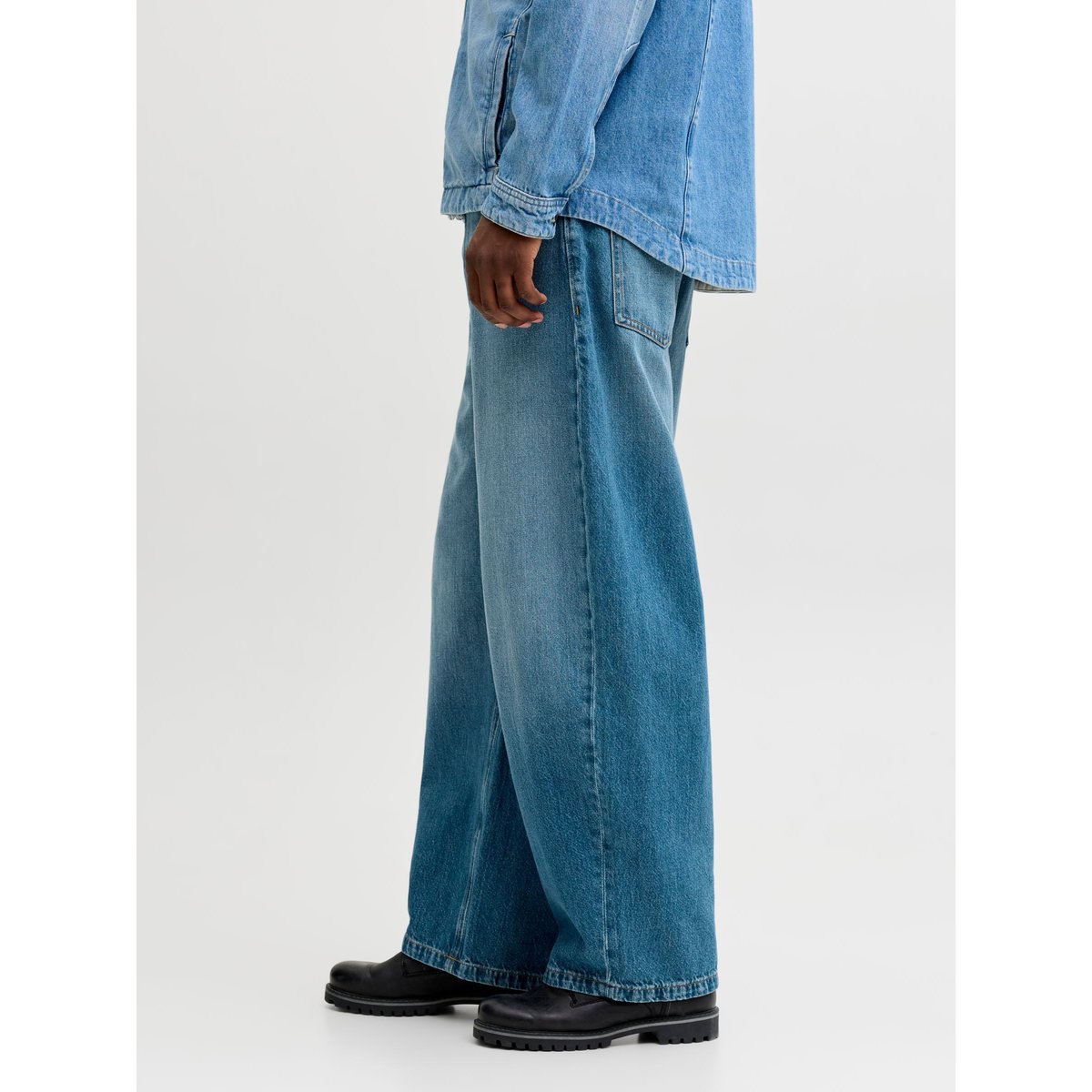 Jeans À Coupe Tonneau blue denim, JACK & JONES