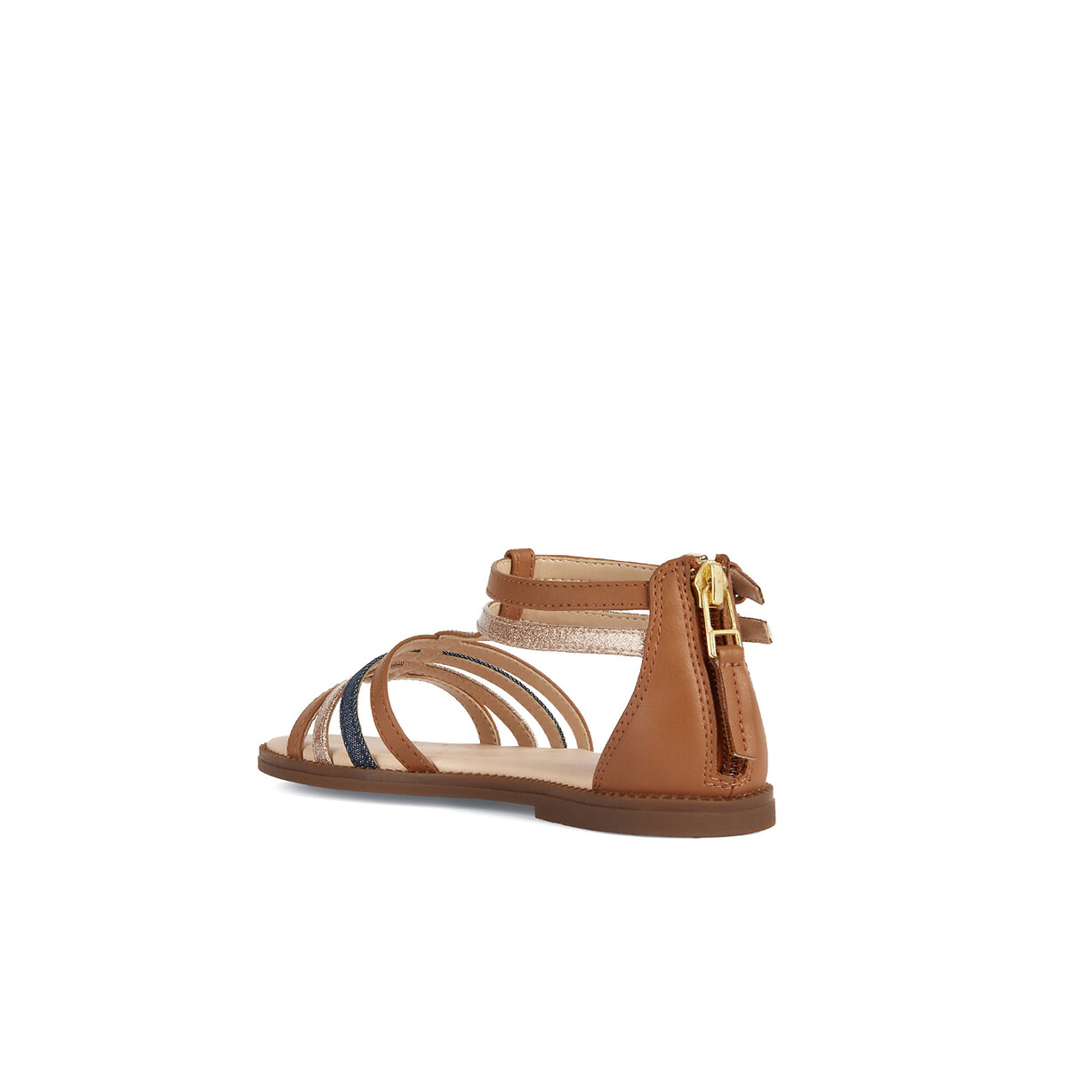 Sandales respirantes Karly cognac, GEOX