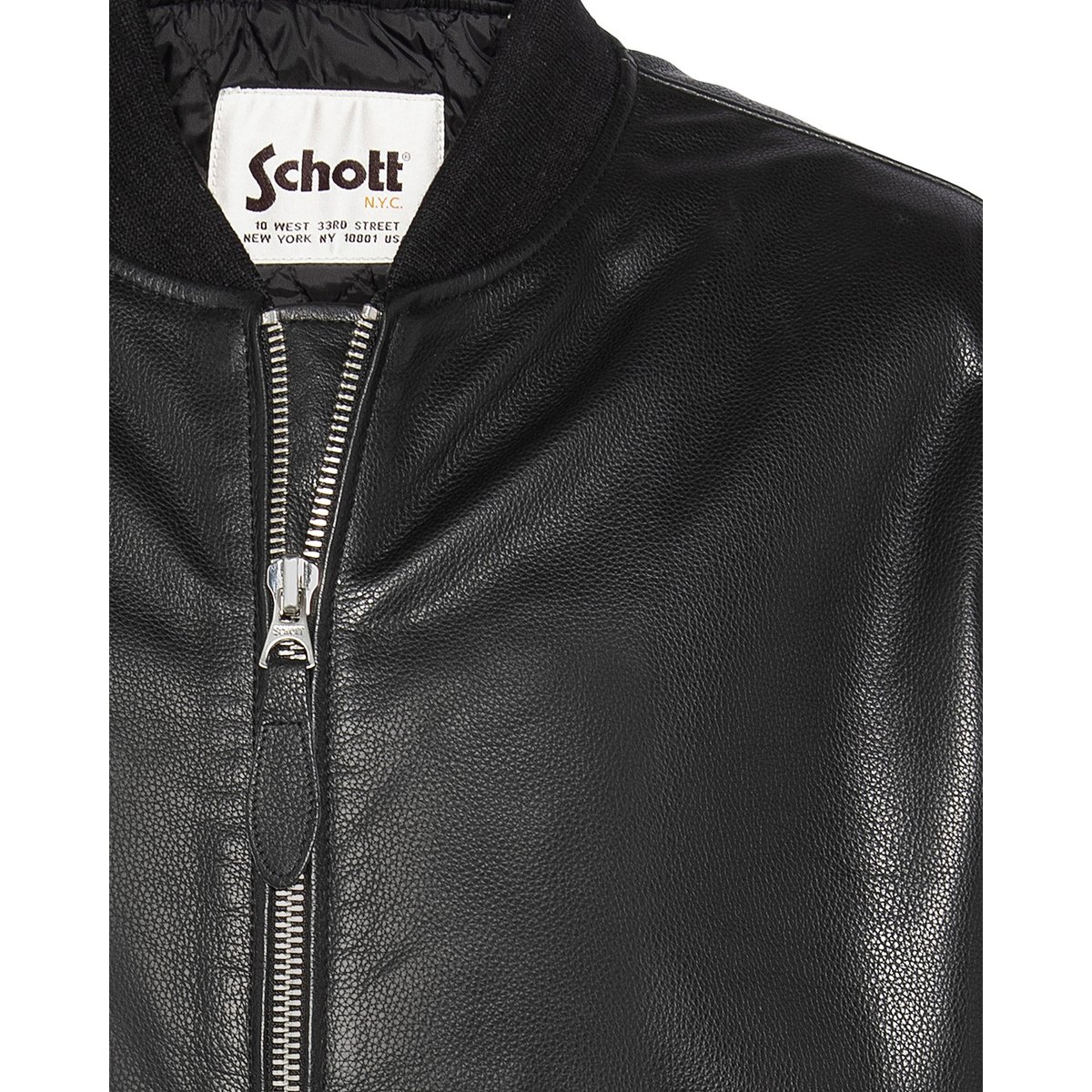 Blouson bomber noir, SCHOTT
