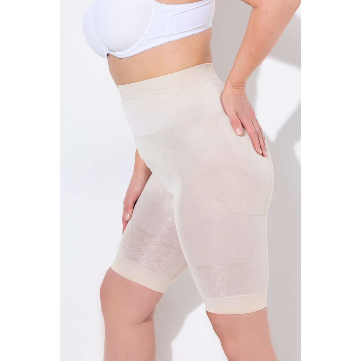 Panty sculptant, effet gainant blanc perle, ULLA POPKEN