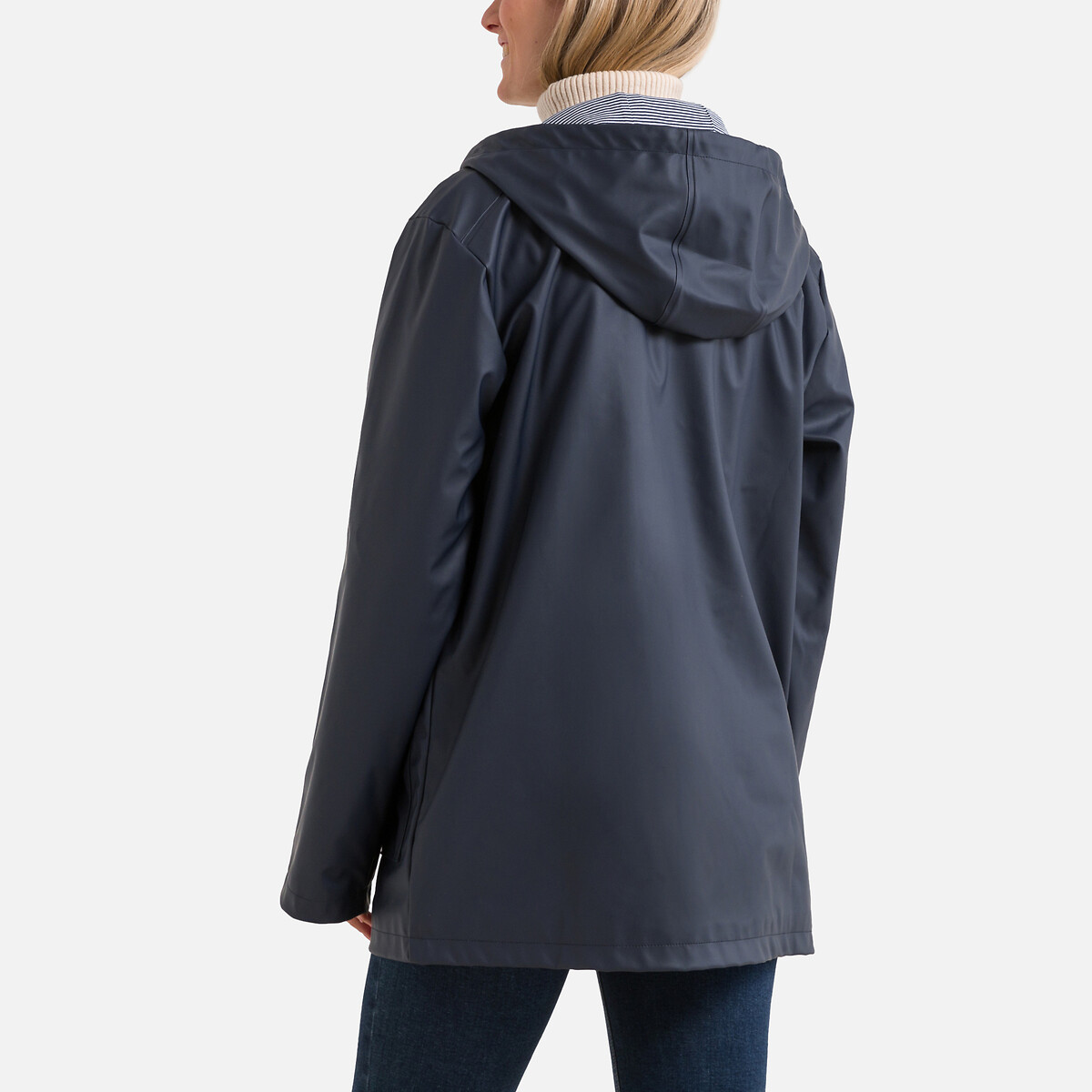 Regenjas met kap, Iconique marine   , PETIT BATEAU