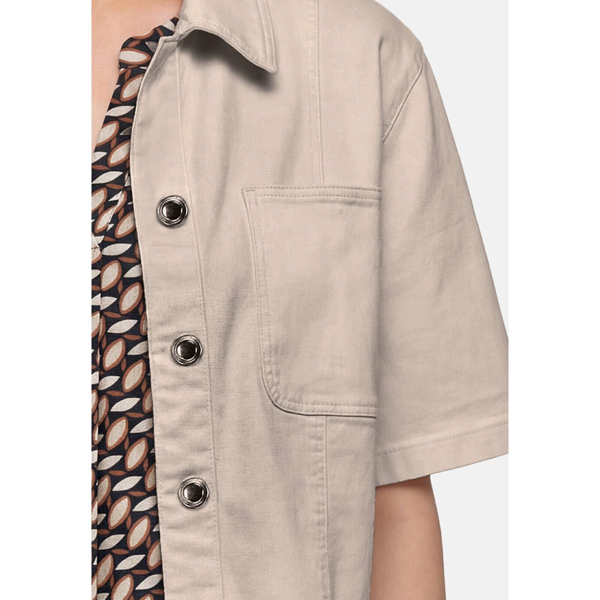 Veste en jean à col gris, BETTY BARCLAY