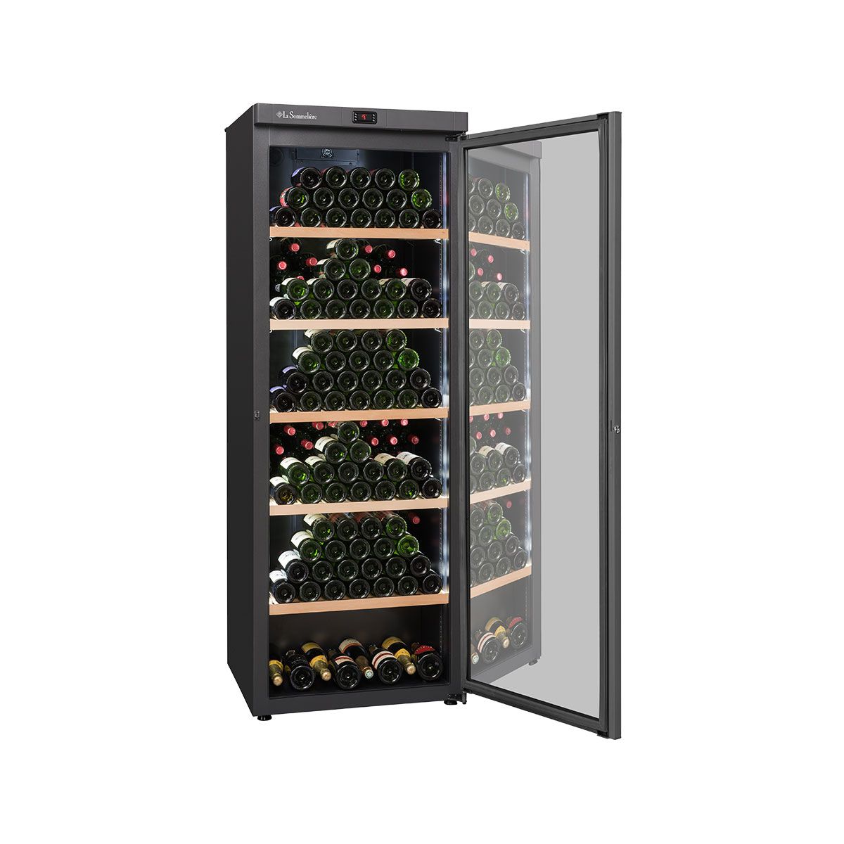 Cave à vin polyvalente VIP330VBLACK couleur unique, LA SOMMELIERE