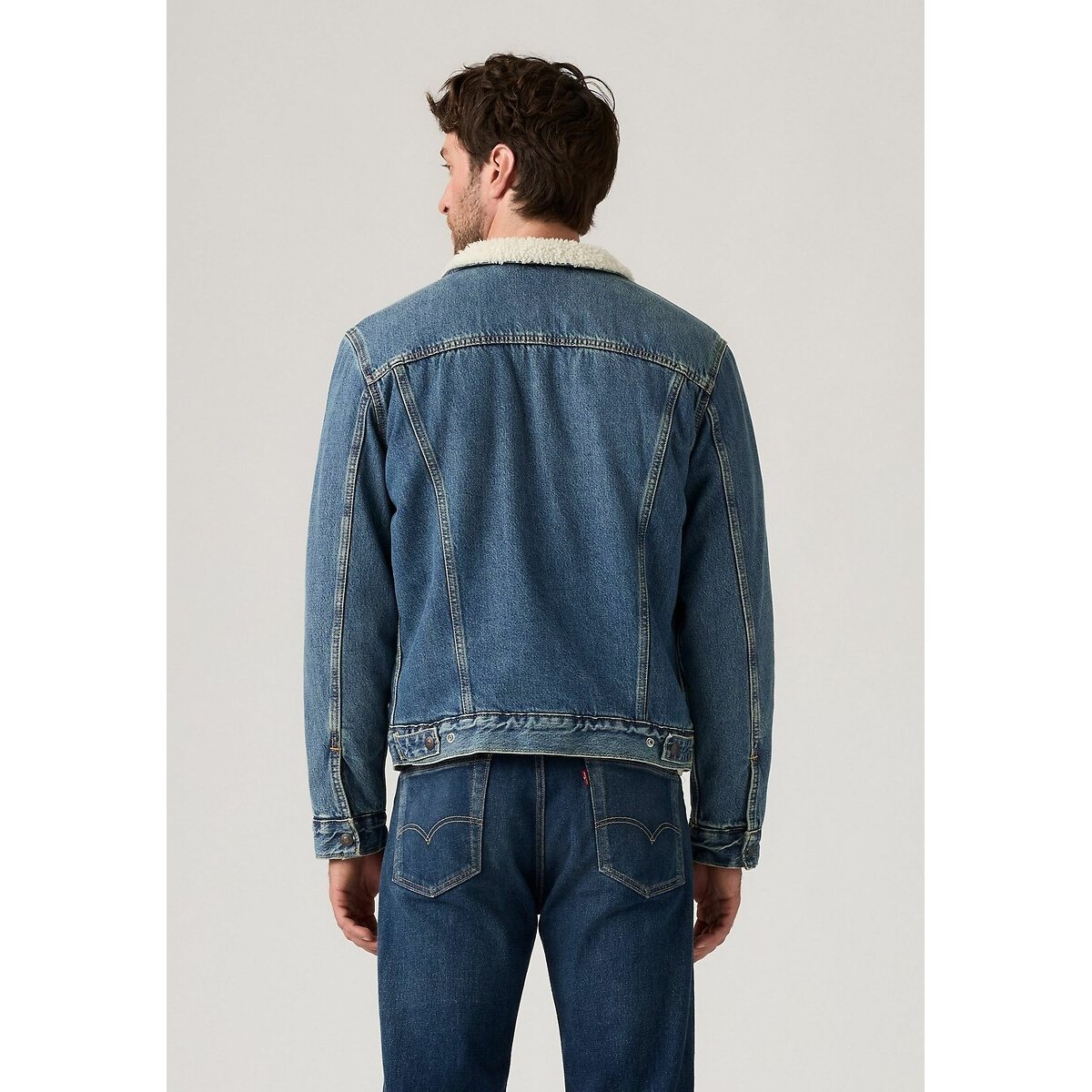 Veste en jean doublée Sherpa in the morning sherpa trk, LEVI'S