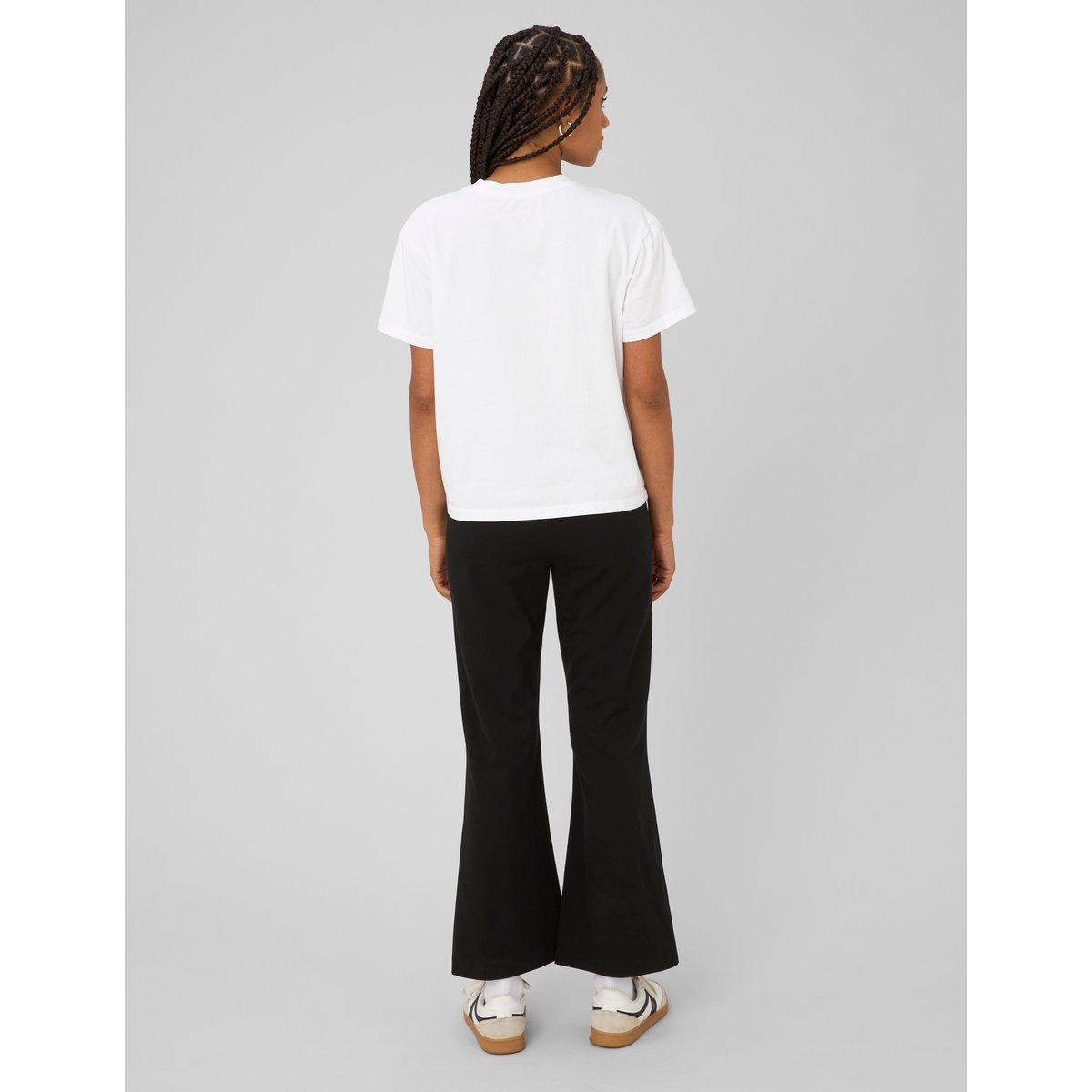 Pantalon kick flare noir, BZB