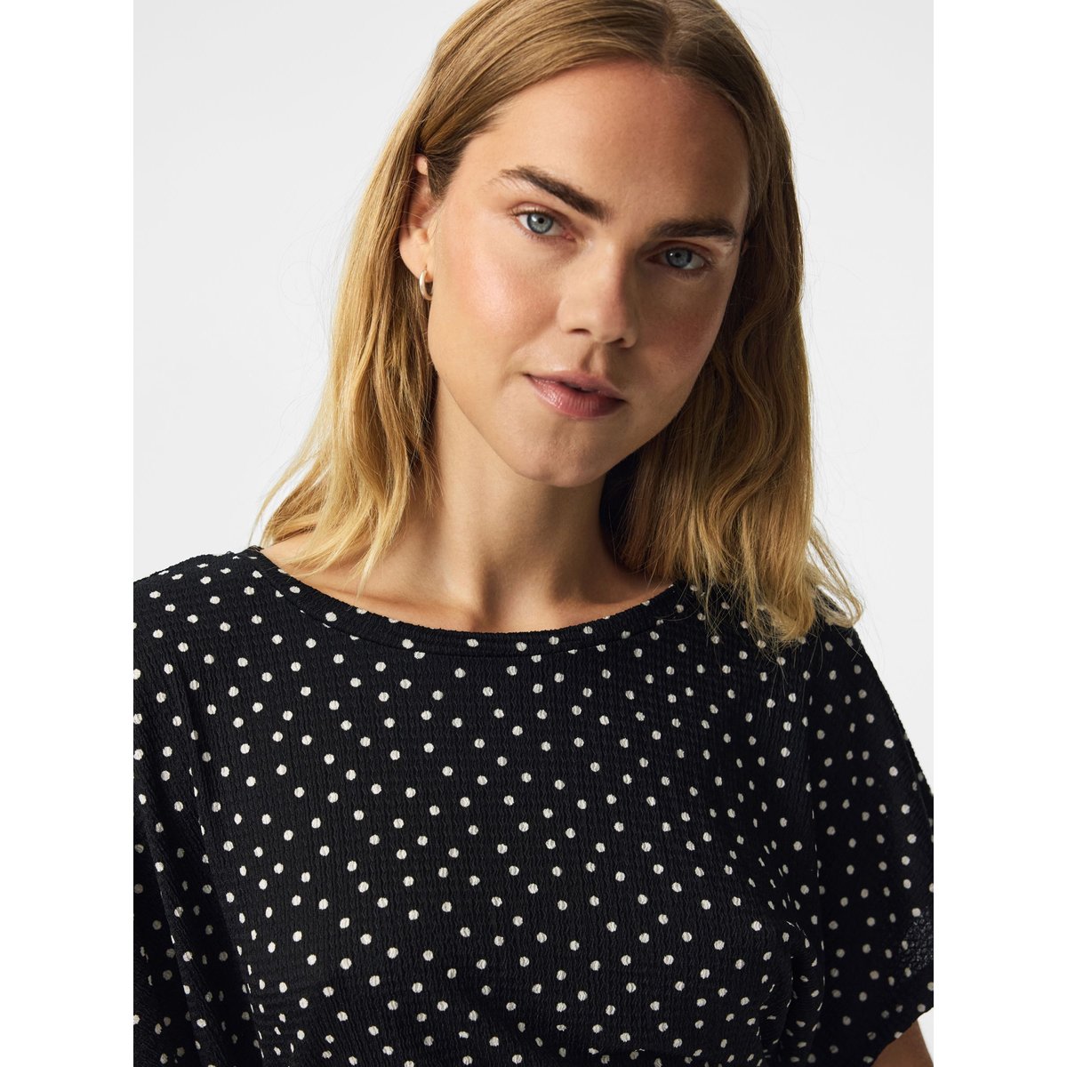 Top À Manches Courtes noir - black1, PIECES