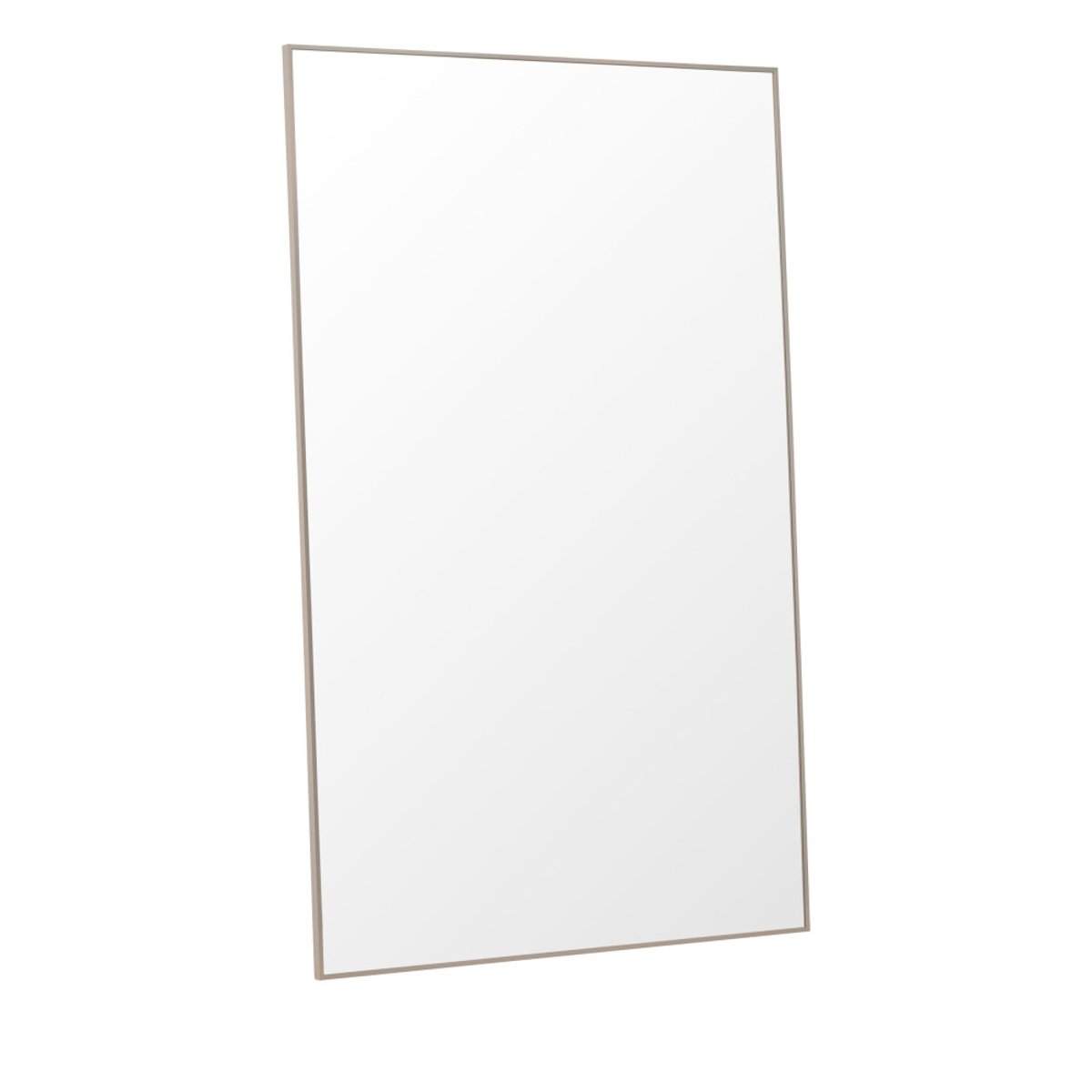 Miroir rectangulaire en aluminium 120x190cm- ORLANDO beige, VENTURE HOME