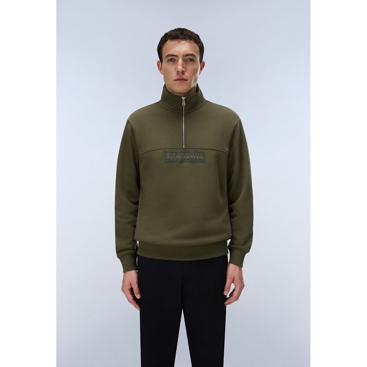 B-Box High Neck Sweatshirt khaki, NAPAPIJRI