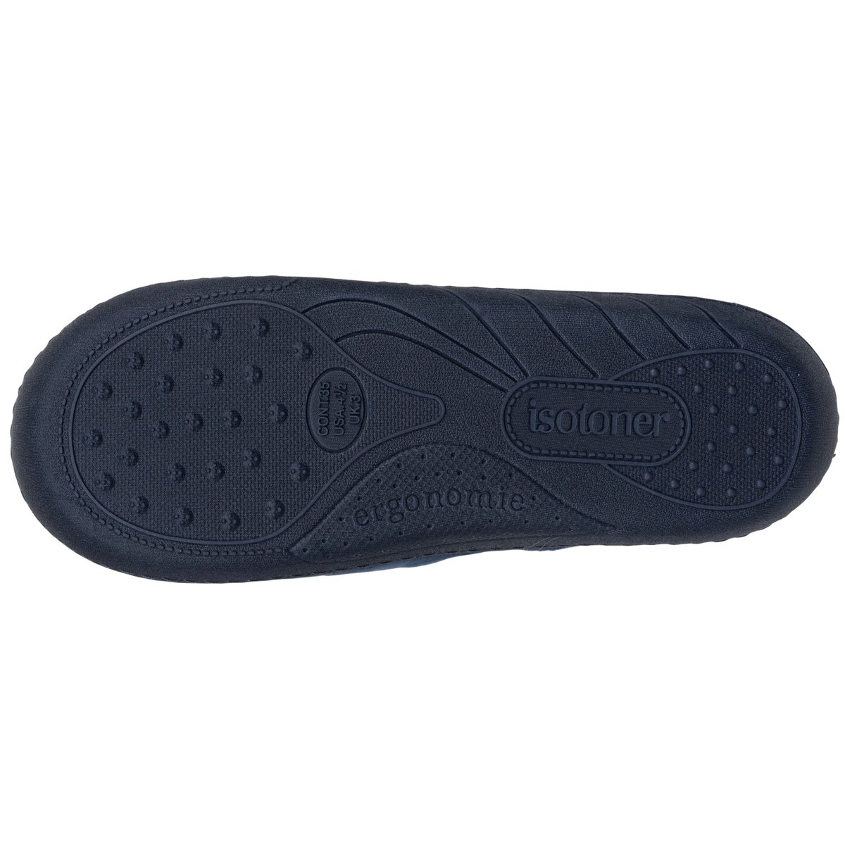 Chaussons Mules bleu, ISOTONER