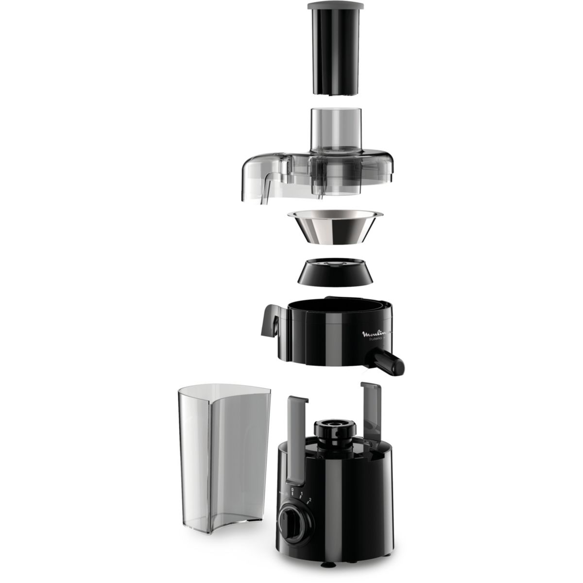 Centrifugeuse FRUTELIA PLUS NOIR 350 W noir, MOULINEX