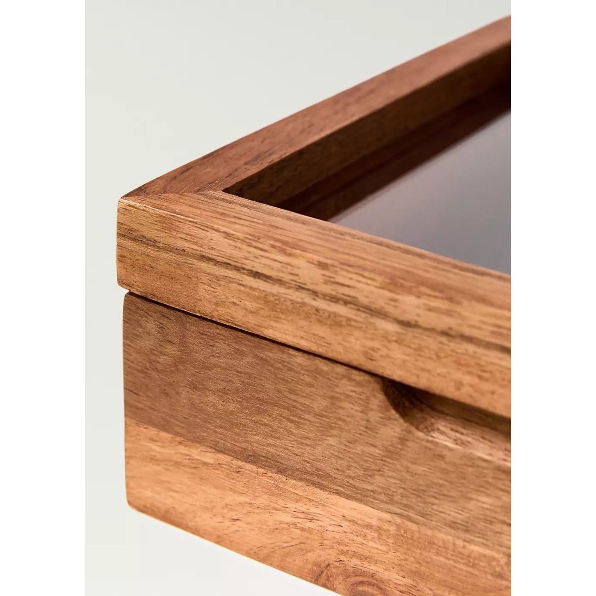 Coffret à bijoux en bois de taille moyenne marron, MANGO HOME