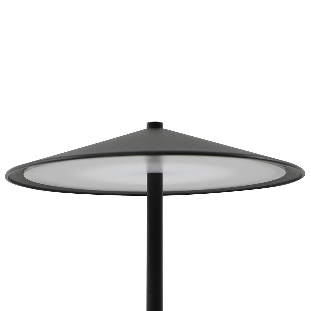 Luminaire de terrasse en aluminium moderneLED noir, LINDBY