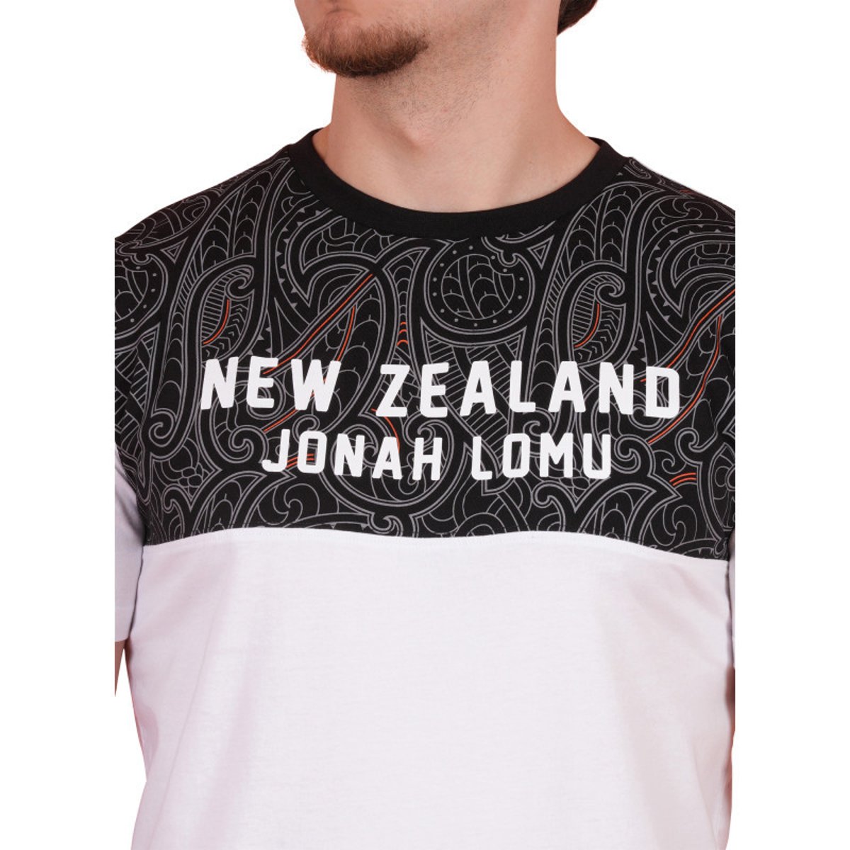 T-shirt en coton blanc uni pourvu d'un col rond et d'une coupe droite blanc, RUCKFIELD