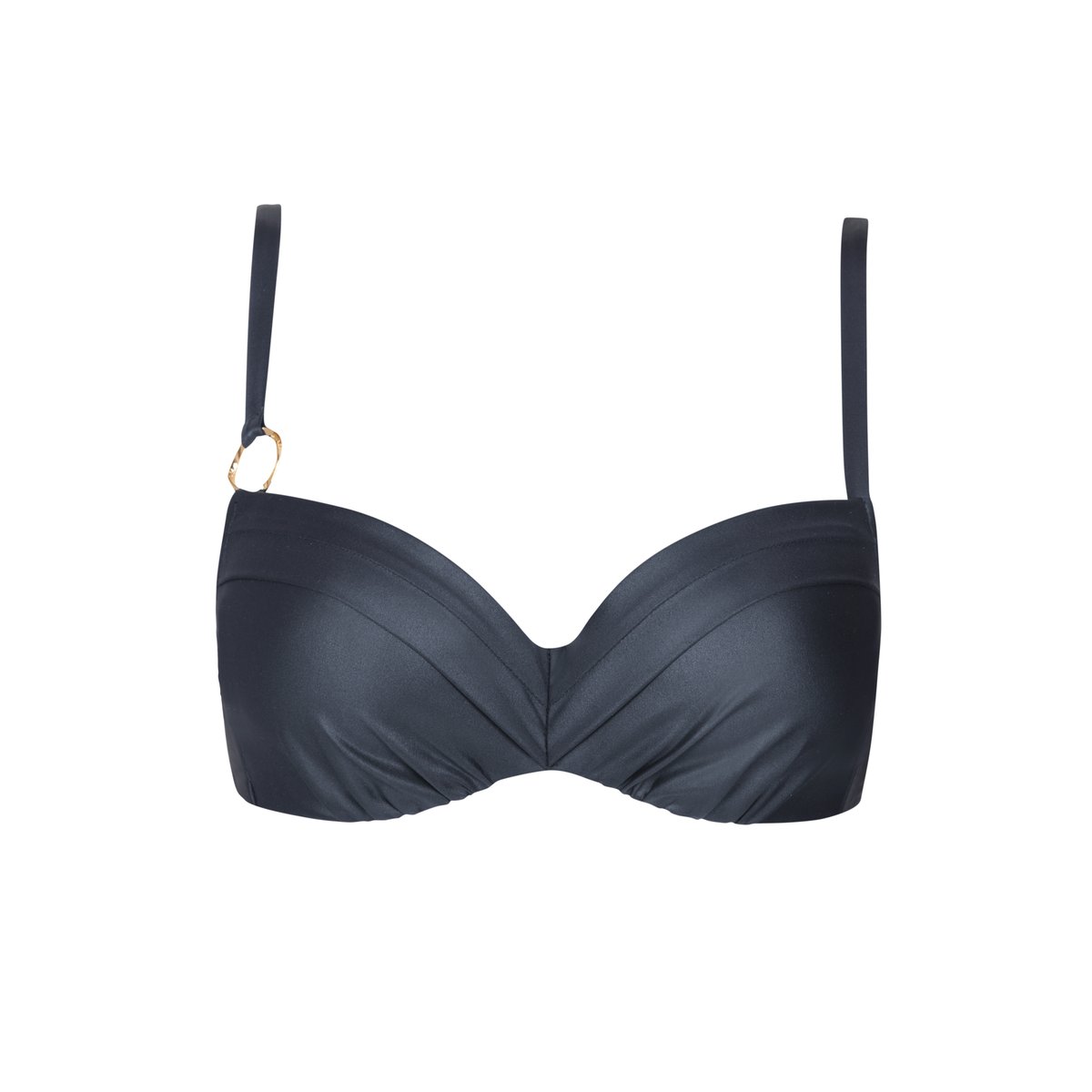 Haut maillot de bain préformé Jordan noir, LISCA