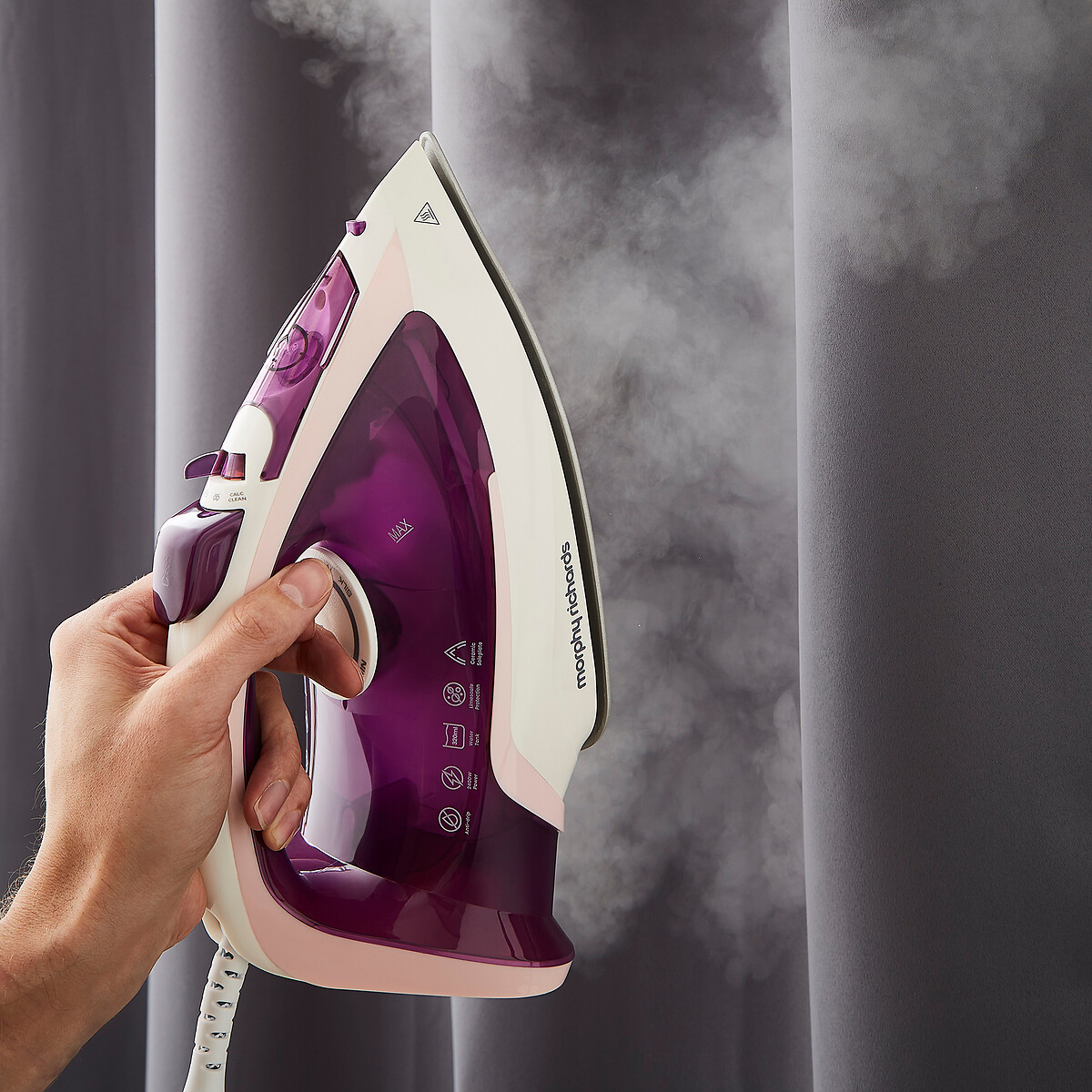 2400W Steam Iron - 302011 pink, MORPHY RICHARDS