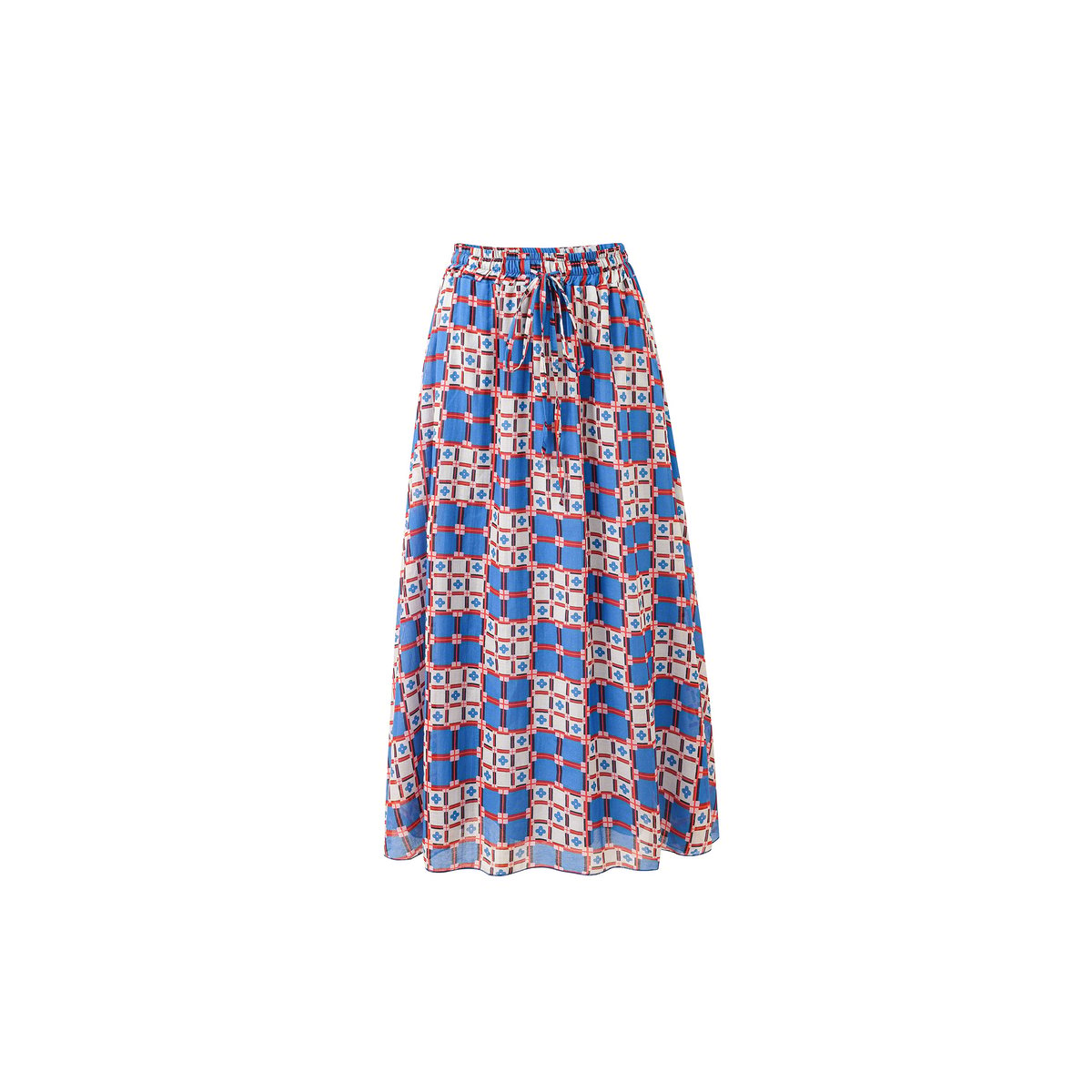 Jupes midi RIGEL azulejos, FRNCH