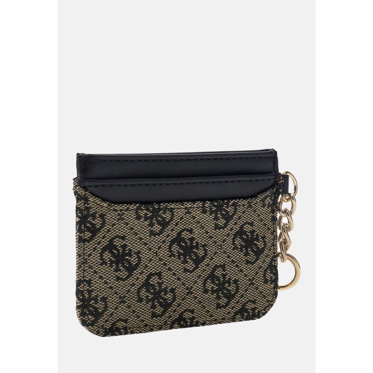 Étui À Cartes Samantha noir multi, GUESS