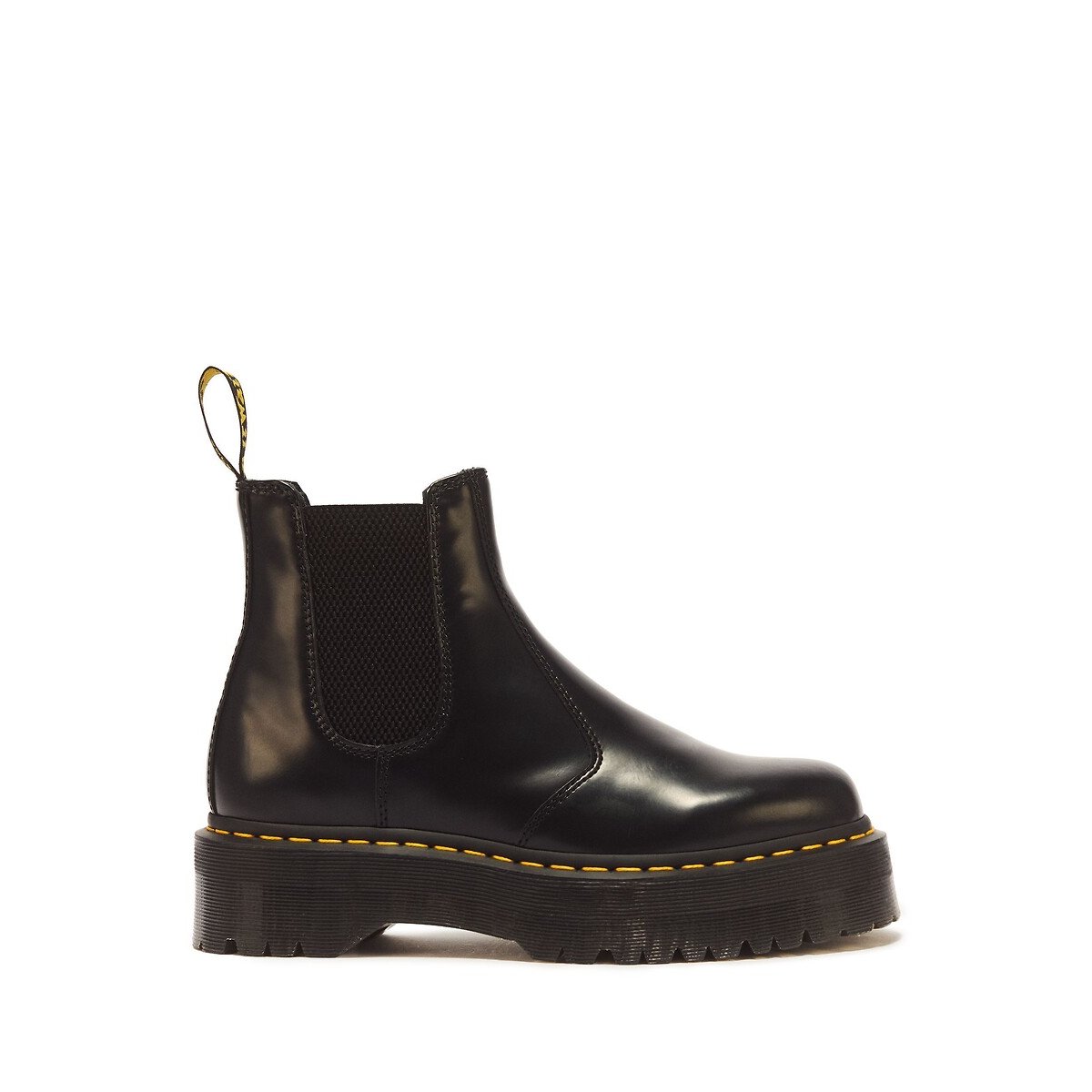 Bottines chelsea à plateforme 2976 Quad noir, DR. MARTENS