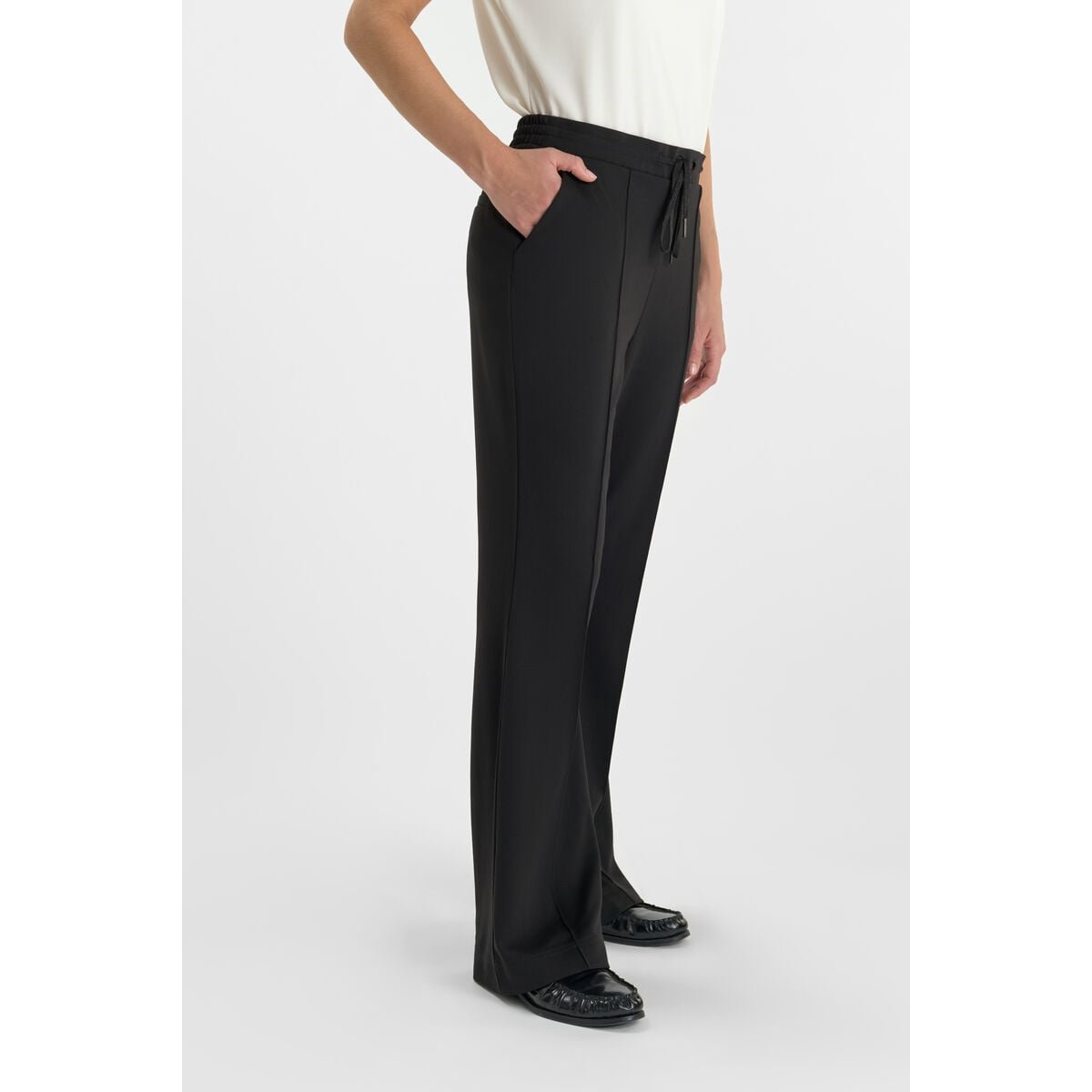 Pantalon flare NATASH black, LE TEMPS DES CERISES