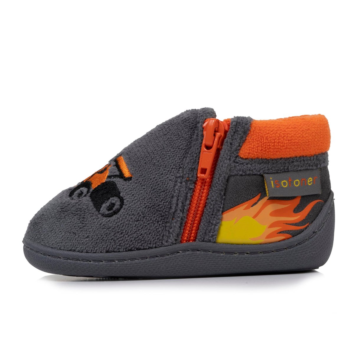 Chaussons Bottillons gris, ISOTONER