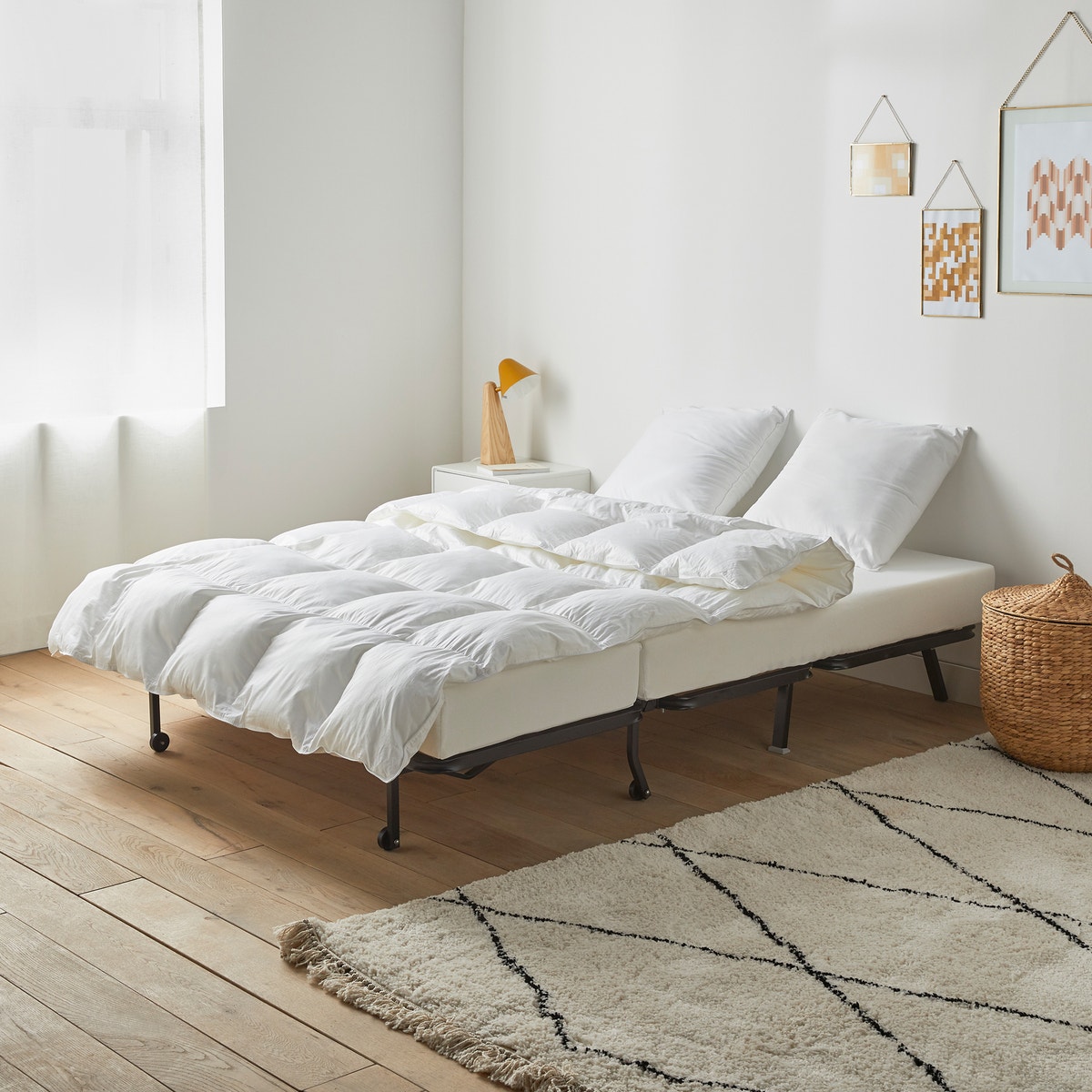 Housse pour BZ spéciale rénovation beige sable, SO'HOME