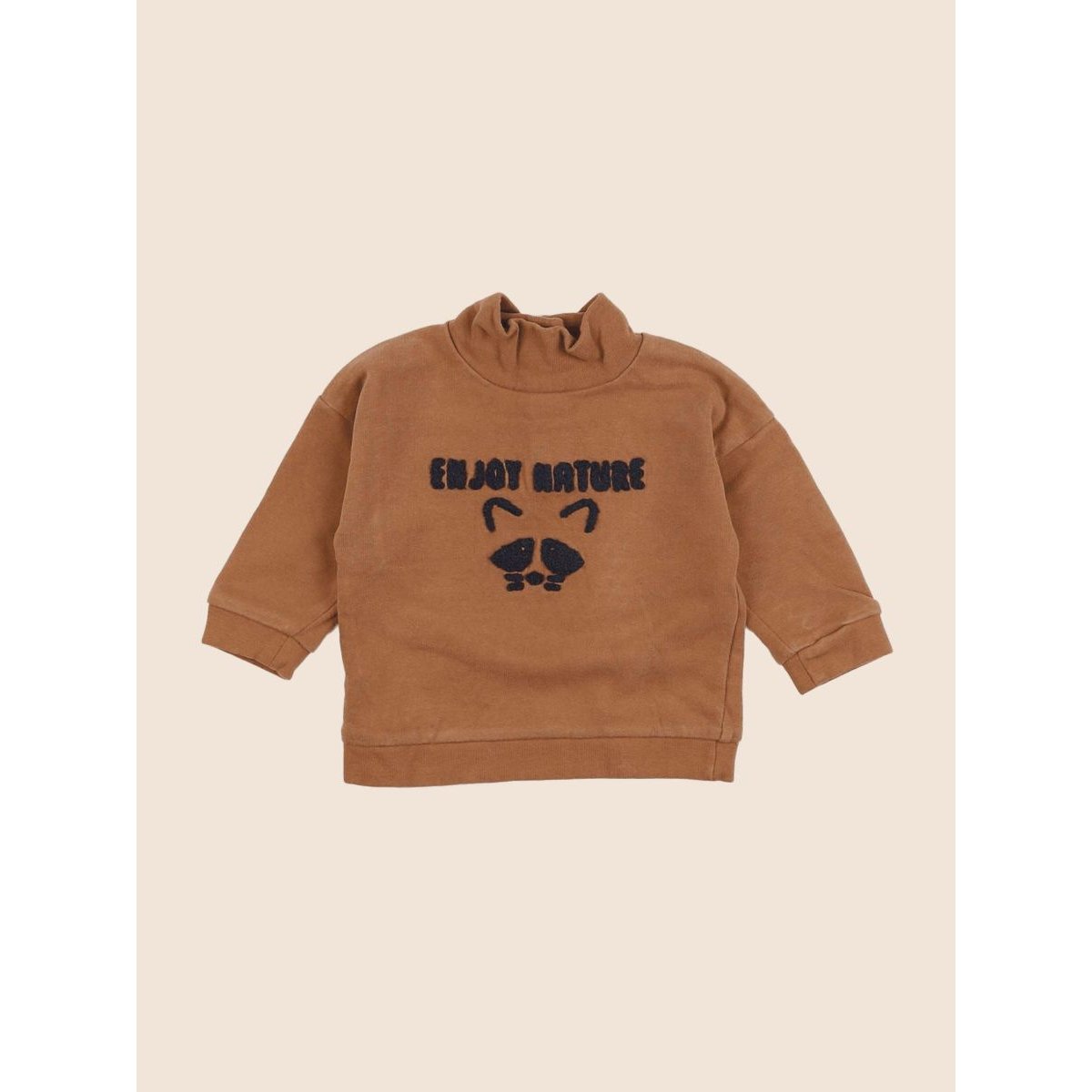 Sweat - Très bon état marron, VERTBAUDET