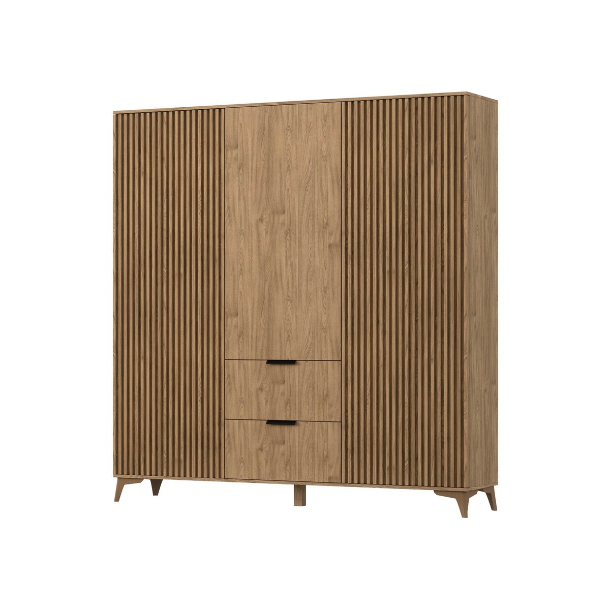 Armoire - PORTMORE bois, BEST MOBILIER