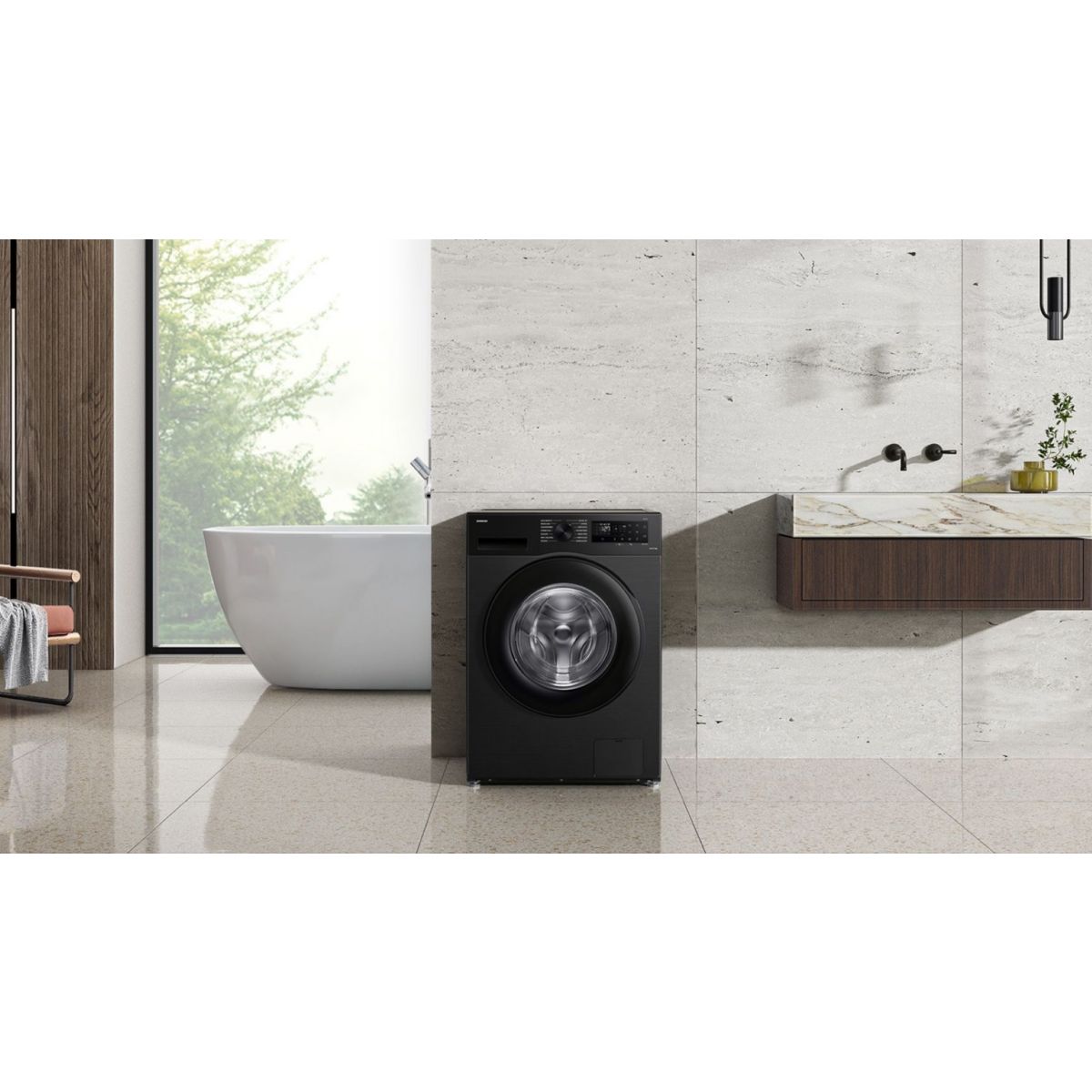 Lave linge hublot WW80CGC04DAB Bespoke AI couleur unique, SAMSUNG