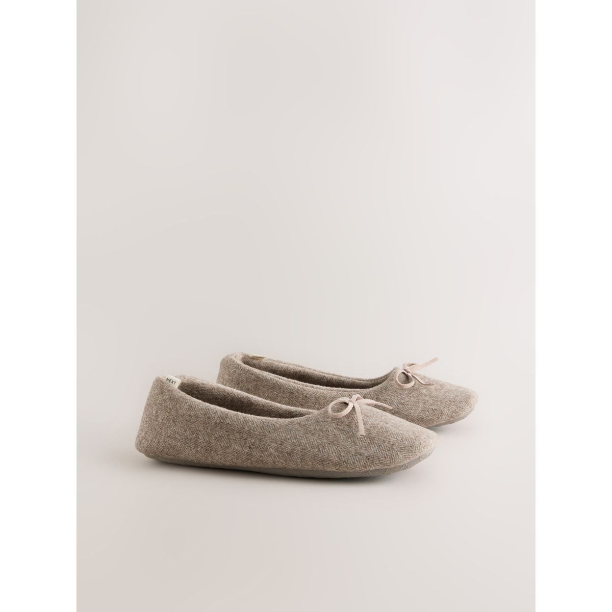 Chaussons ballerines mink/marron, NEXT