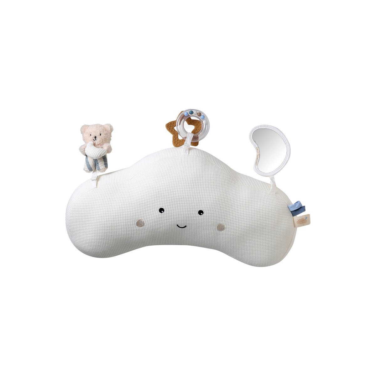 Coussin d'activités NUAGE blanc, VERTBAUDET