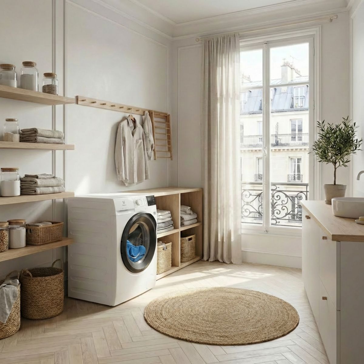 Lave linge hublot EW6FI22914DG couleur unique, ELECTROLUX